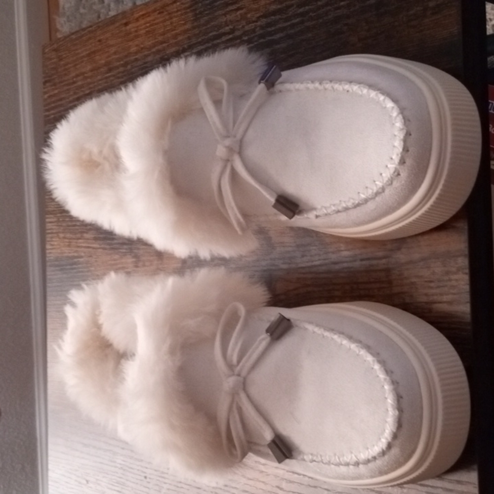 Fuzzy shoes